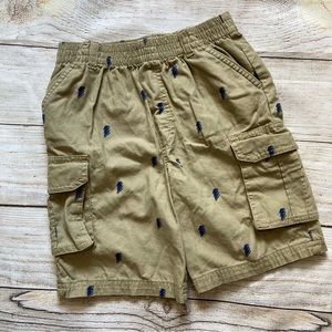 Garanimals Lightning Bolt Pull-on Shorts Boys Size 5 Khaki